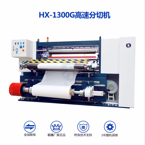 400m/Min Ultrasonic Label Cutting Machine Jumbo Kraft Paper Reel que corta Mach